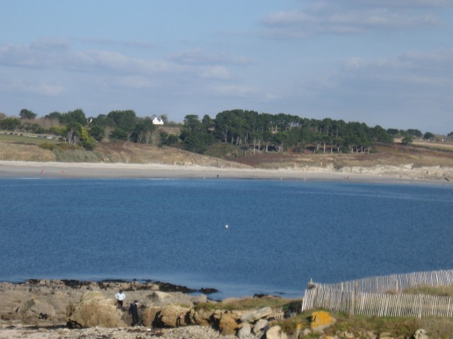 Photo Gte de sjour Nvez port-manech Gte de mer la houle face aux les gl ... 